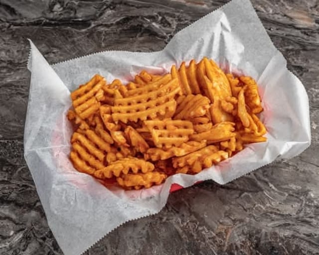 Waffle Fries Regular.