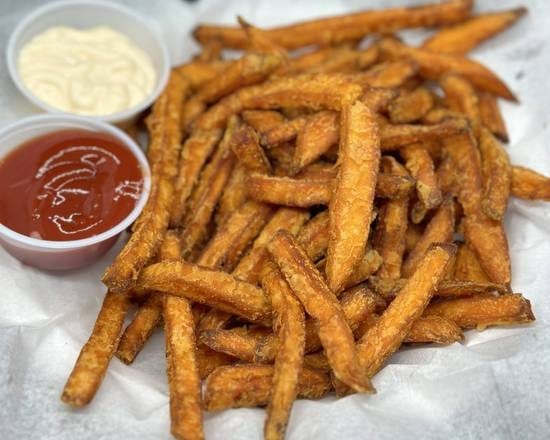 Sweet Potato Fries Large.
