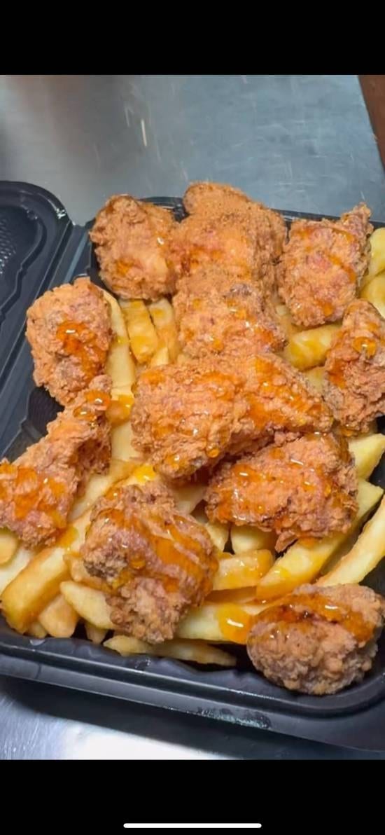 Hot Honey Chicky's N Chips.