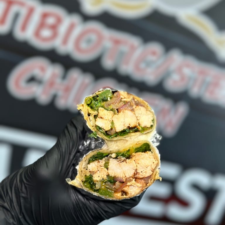 Grilled Chicken Wrap Delight